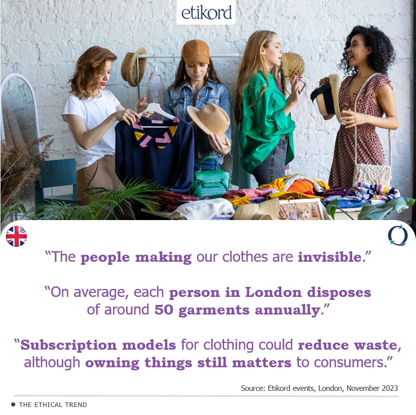Ethical fashion trends in London